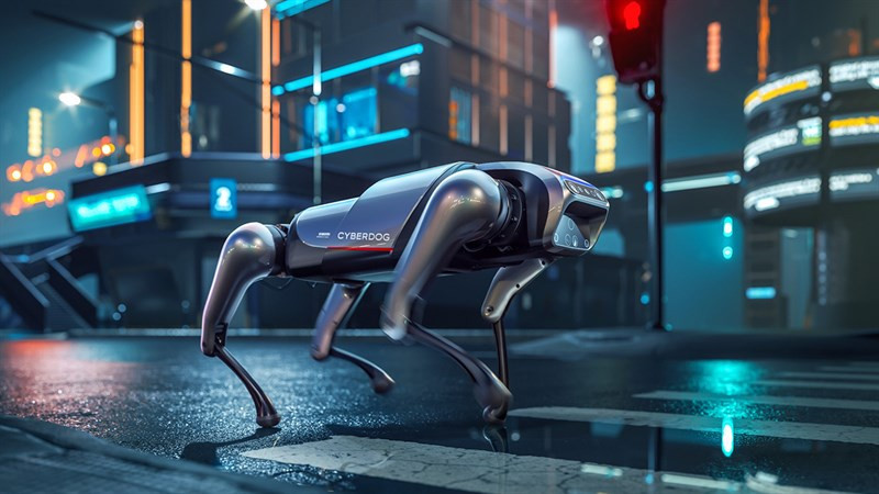 Chú chó thông minh Xiaomi CyberDog - Tích hợp AI và nhiều công nghệ tiên tiến